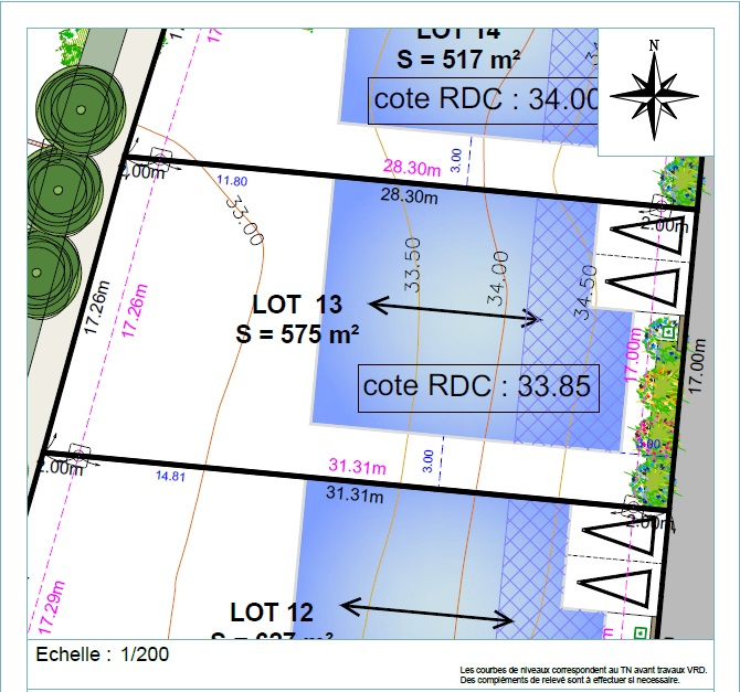 Terrain à vendre à Locoal mendon (Réf 1284) 