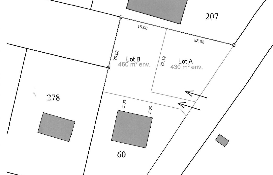 Terrain à vendre à Belle-Île en Mer (Réf 1387) 